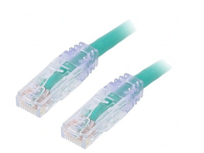 Patch Cord U/UTP Cat6 Verde 1m foto