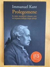 Prolegomene - IMMANUEL KANT foto