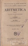 Aritmetica pentru clasa II secundara - D. Pompeiu, Gh. Bratu, Carte veche 1935, 172 pagini, 13x20 cm, Coperta brosata, Limba romana