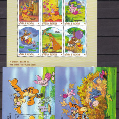 Antigua si Barbuda 1998 Disney Pooh MI 2691-2706 2 klb. + 4 bl. MNH w69c