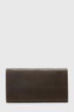 AllSaints portofel de piele HARLUNA culoarea maro, W208XD
