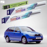 Cumpara ieftin Ștergătoare Skoda Fabia I Combi 6Y5 2000-2007 | Set Față și Spate Hibrid &ndash; TeamCar&reg;