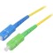 Patch Cord Fibra Optica OS2 SC/APC SC/UPC 20m Galben