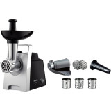 Masina de tocat carne HV1 NE109838, 1400W, 1.7 kg/min, accesorii incluse, functie reverse, Inox, Tefal