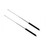 Cumpara ieftin Set doua bastoane telescopice pliabile DEPOX&reg;, 65 cm , argintiu, husa inclusa