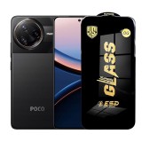 Folie de Protectie pentru Xiaomi Poco F7 Ultra, TEO, Sticla Securizata ESD, Margini Negre, Rezistenta la Zgirieturi, Antistatica, 0.35 mm, Transparent
