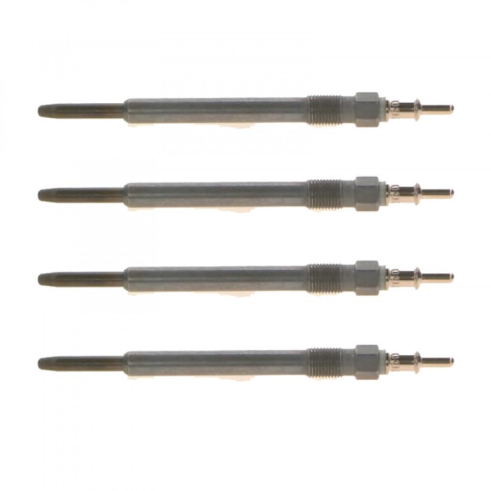 Set 4 bujii incandescente Bosch pentru Mercedes-Benz C-Class, CLK, E-Class, G-Class, S-Class, Sprinter, Viano, Vito