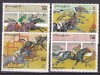 Somalia 2000 cai echitatie MI 832-835 MNH, Nestampilat