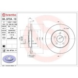 Set disc frana Ford Mondeo 3 (B5y) 10.00-03.07, Mondeo 3 Estate (Bwy) 10.00-03.07, Mondeo 3 Sedan (B4y) 10.00-09.07; Jaguar X-Type I (X400) 03.01-11.