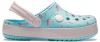 Saboti Crocs Crocband Multi-Graphic Clog Albastru deschis - Ice Blue, 24, 29