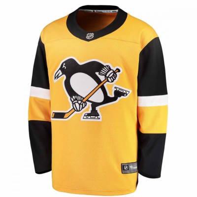Pittsburgh Penguins tricou de hochei Alternate Breakaway Jersey - Gold - XL foto