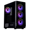 Sistem GAMING Tyrant, 8th-Gen Intel&reg; SIX-CORE&trade; i7-8700 4.60GHz Turbo, 16GB DDR4, 256GB SSD + 1TB HDD, GeForce GT710 2GB GDDR3 NewTechnology Media