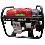 Generator curent SC5000-III STRONG, Putere 4.8kW, AVR, motor pe benzina 9.0CP, rezervor 15 litri, pornire manuala