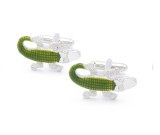 Set Butoni metalici tema Alligator Lacoste