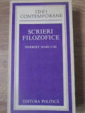 SCRIERI FILOZOFICE-HERBERT MARCUSE