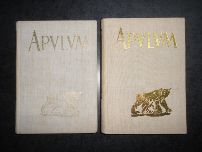 Acta Musei Apulensis. Apulum. Arheologie, Istorie, Etnografie volumul 7/ 2 parti