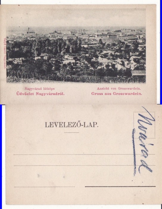 Oradea (Bihor), Nagyvarad -clasica-rara
