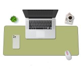 MousePad mare, din Piele PU pentru protectie birou, VisionHub&reg;, Suprafata moale, Impermeabil, Baza Anti-Alunecare, 80x40cm, Verde