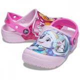 Saboti Crocs Fun Lab Paw Patrol Patch Clog Roz - Ballerina Pink