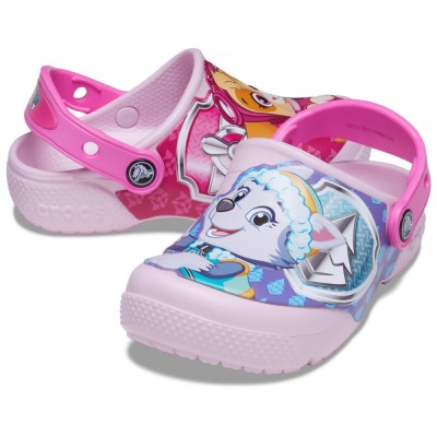 Saboti Crocs Fun Lab Paw Patrol Patch Clog Roz - Ballerina Pink foto