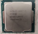 Procesor Intel Core i7-8700 3.20GHz-4.60GHz LGA 1151 (v2) generația a 8-a