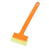 Racleta pentru masina, flippy, pentru deszapezire, din abs, 29 x 10 cm, portocaliu