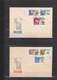 RO - FDC - ANIMALE PREISTORICE ( LP 641 ) 1966 ( 2 DIN 2 )