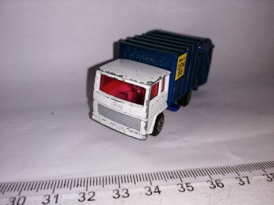 bnk jc Matchbox Superfast no 36f Refuse Truck foto