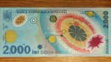 Romania - bancnota de colectie - 2000 lei 1999 - eclipsa - circulata, in stare impecabila !