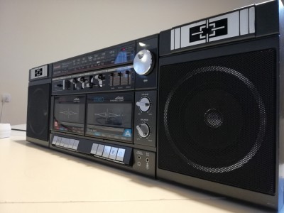 Boombox - Stereo Radio/Cassette HANSEATIC model 710-012 - Stare Perfecta/Germany foto