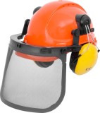 Casca de protectie cu viziera si antifoane Safetyco SM-409P