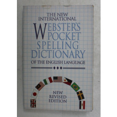 THE NEW INTERNATIONAL , WEBSTER &#039; S POCKET SPELLING DICTIONARY OF THE ENGLISH LANGUAGE , 1997