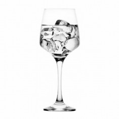 Set 24 Pahare Sticla cu picior 400ml Vin LAL 592 foto