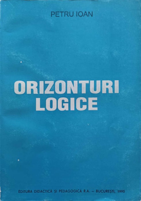 ORIZONTURI LOGICE-PETRU IOAN-211788