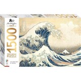 Cumpara ieftin Mindbogglers Gold 1500pc Great Wave Puzzle