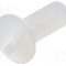 Surub M3, poliamida, lungime 8mm, ingropat, pas filet 0.5, DREMEC - 8G203M3X08