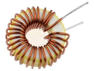 Inductor THT toroidal 33uH 3A foto