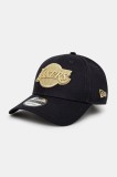 New Era șapcă culoarea bleumarin, uni, 60595197