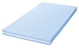 Saltea pat, Lorelli Classic, spuma elastica, 60 x 120 x 6 cm, Blue Sky