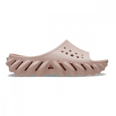 Papuci Crocs Echo Slide Kids Roz - Pink Clay foto