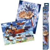 Set 2 Postere Chibi Dragon Ball Super - Goku &amp; Friends (52x38)