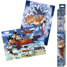 Set 2 Postere Chibi Dragon Ball Super - Goku & Friends (52x38)