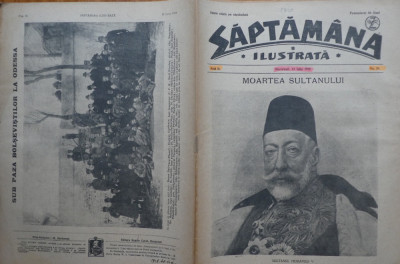 Saptamana ilustrata, an 2, nr 39, 1918, Moartea lui Ion Bacalbasa, Odessa foto