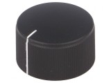Buton rotativ cu indicator &Oslash;6mm aluminiu și plastic