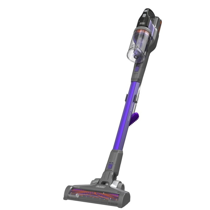 Aspirator vertical 4 in 1 Black &amp; Decker BHFEV1825CP-QW, acumulator 18V 2.5 Ah, 0.65l, 3 trepte de putere