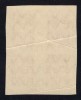 Ro-164-Romania 1922-Incoronarea regel Ferdinand-bloc de 4- 50 bani rosu NDT MNH, Nestampilat