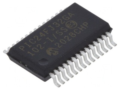 Microcontroler PIC 32kB 32MHz SMD SSOP28 foto