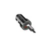 Incarcator auto XO 20w fast charger power port USB+PD negru