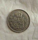 Moneda 100 lei 1936 - Carol II