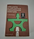 Stomatologie O Margineanu Implante aloplastice endoosoase dentare